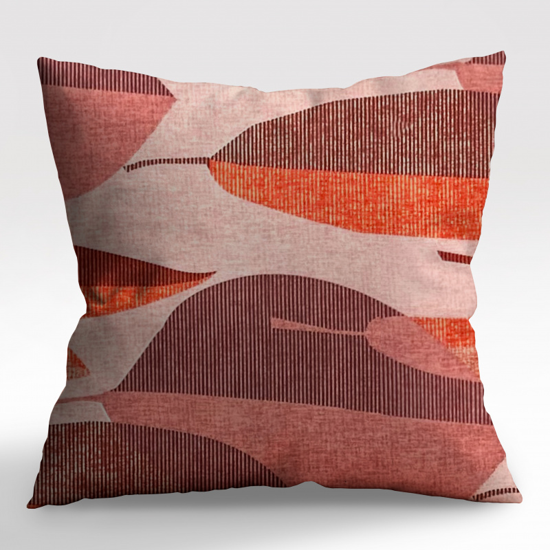 Ervi povlak na polštář bavlněný - oranžové podzimní listí