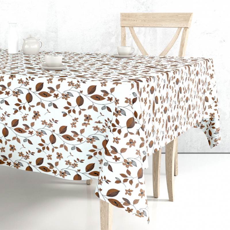 Ubrus 950B - Pnoucí větvičky  metráž šířka 140cm