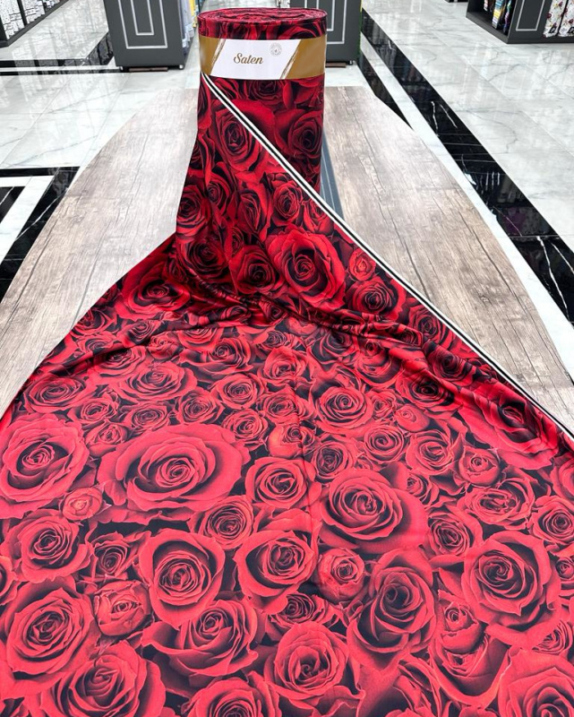 Ervi Bavlněná Satenová látka/plátno š.240cm Margo - 036, metráž