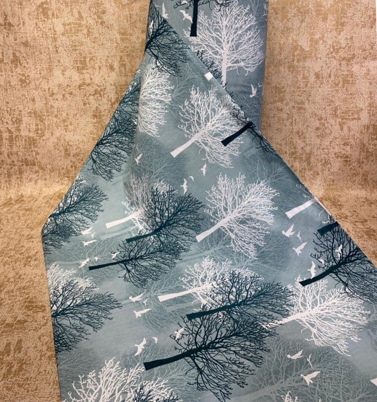 Ervi Bavlněná látka/plátno š.240cm - stromy č.46600-3, metráž