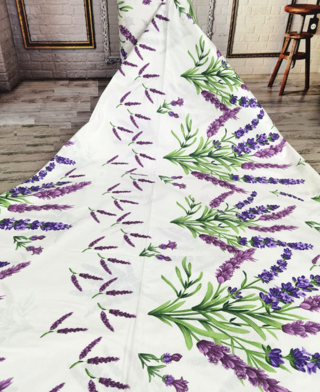 Ervi Bavlněná látka/plátno š.240cm - levandule č.211124-1, metráž