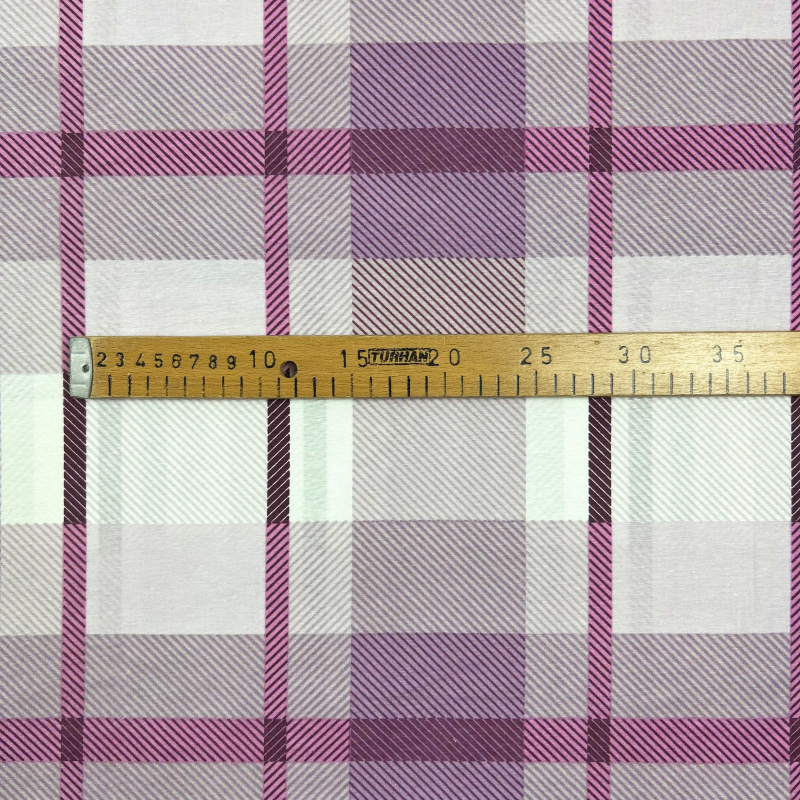 Ervi bavlna  š.240cm - kapesníkový vzor fialový - 67336, metráž