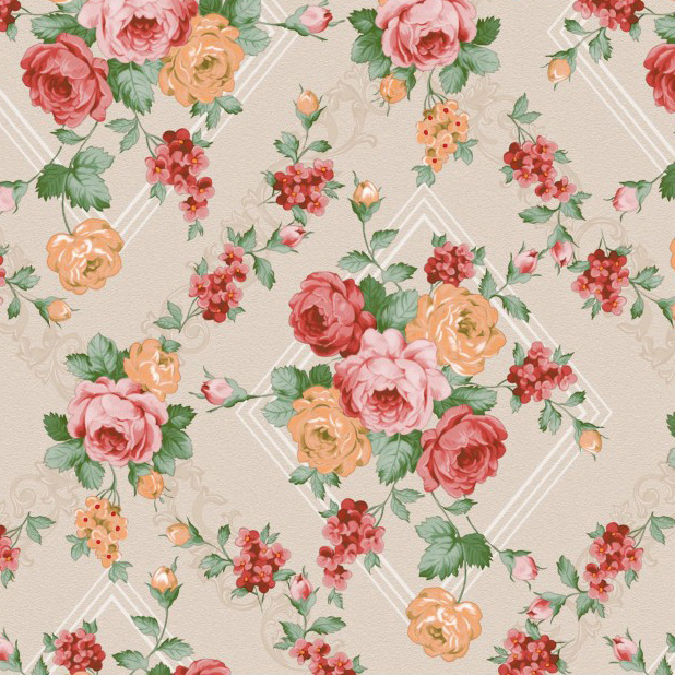 Ubrus PVC M-095D - Růže, metráž šířka 140cm