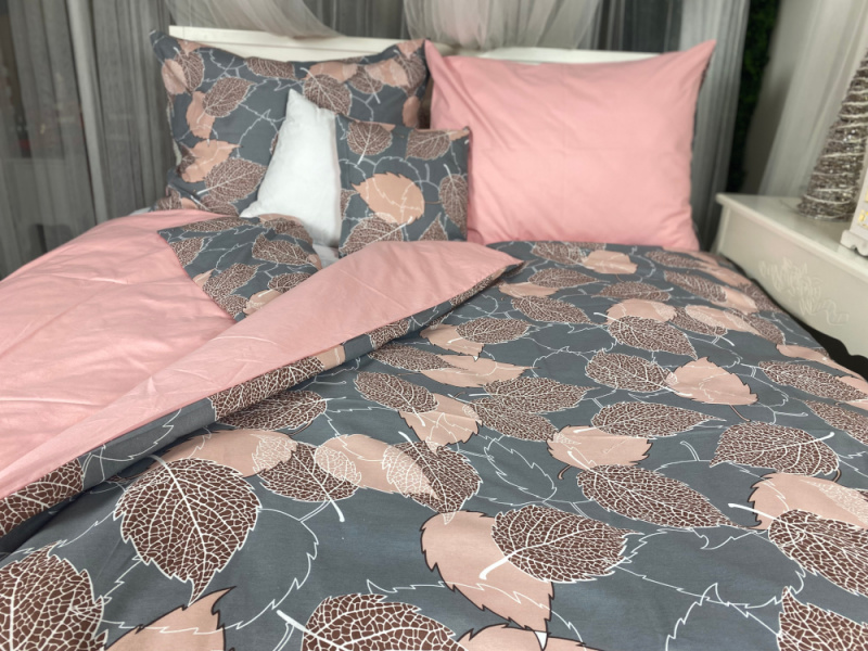 Ervi bavlněné povlečení oboustranné - podzimní listy