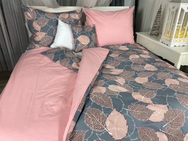 Ervi bavlněné povlečení oboustranné - podzimní listy