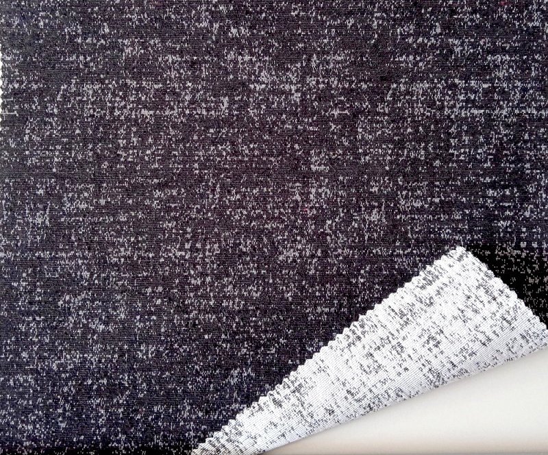 Ervi povlak na polštář gobelínový Plain černý