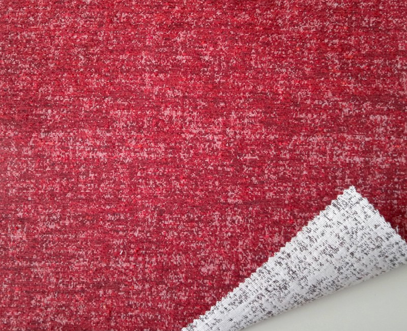 Ervi povlak na polštář gobelínový Plain vínový