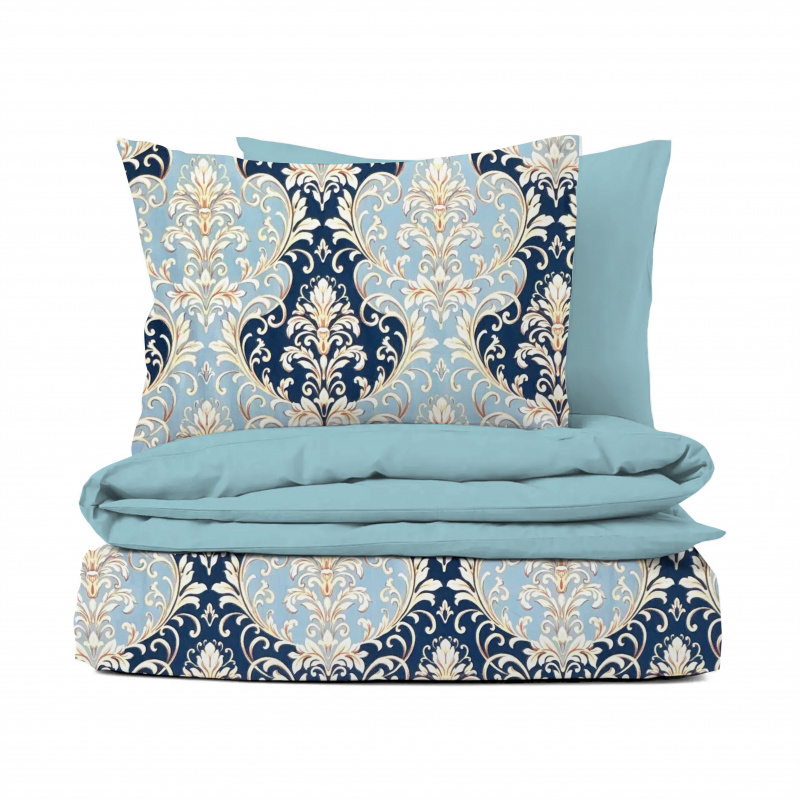 Ervi bavlněné povlečení oboustranné - orientální pohádka/světle modré