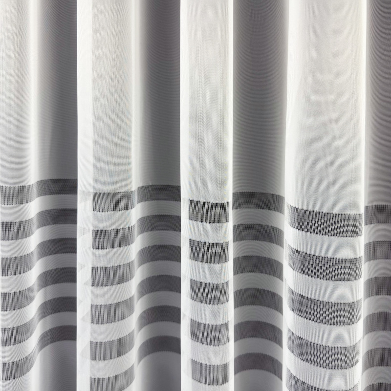 Ervi žakárová záclona bílá R166, metráž