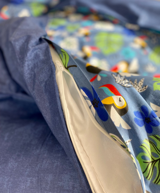 Ervi bavlněné povlečení oboustranné - tukani