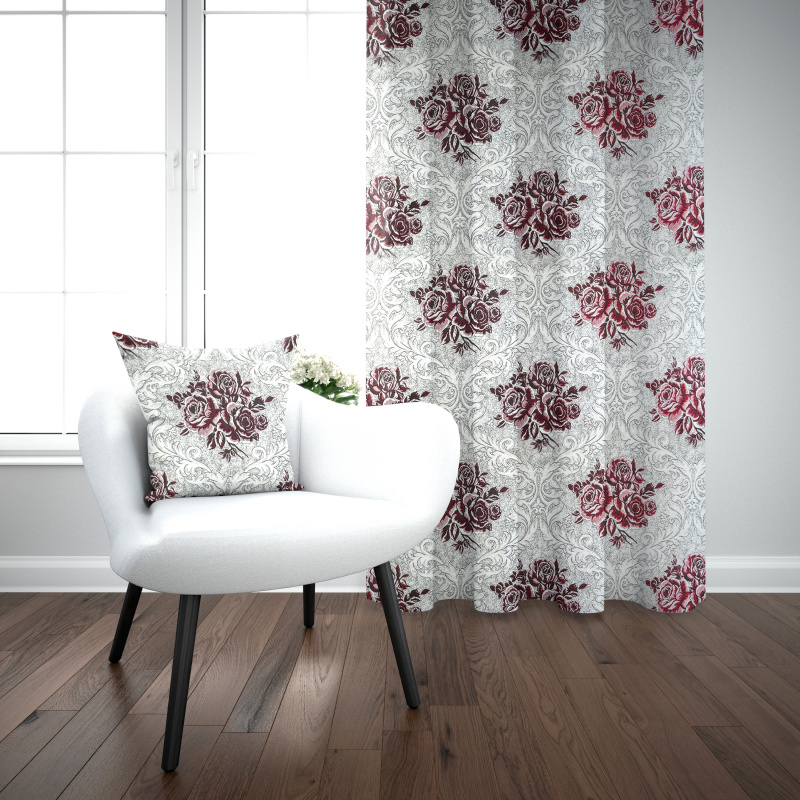 Ervi gobelínový termo závěs - Main Flower 3586