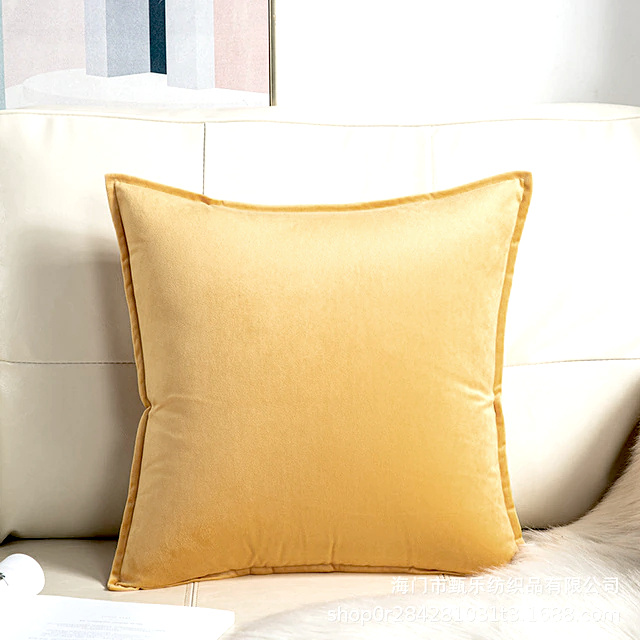 Dekorační/potahová látka Samet Rasel - zlatá