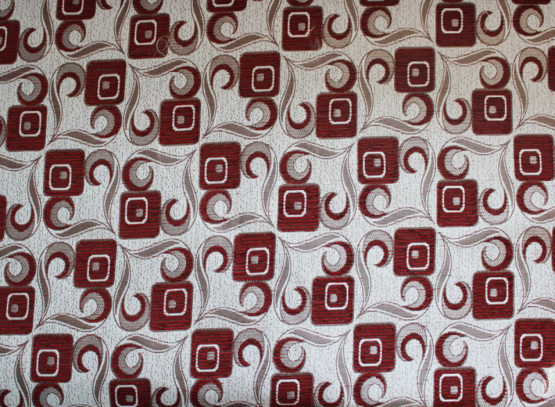 Dekorační/potahová gobelínová látka Tafta - bordo -1028