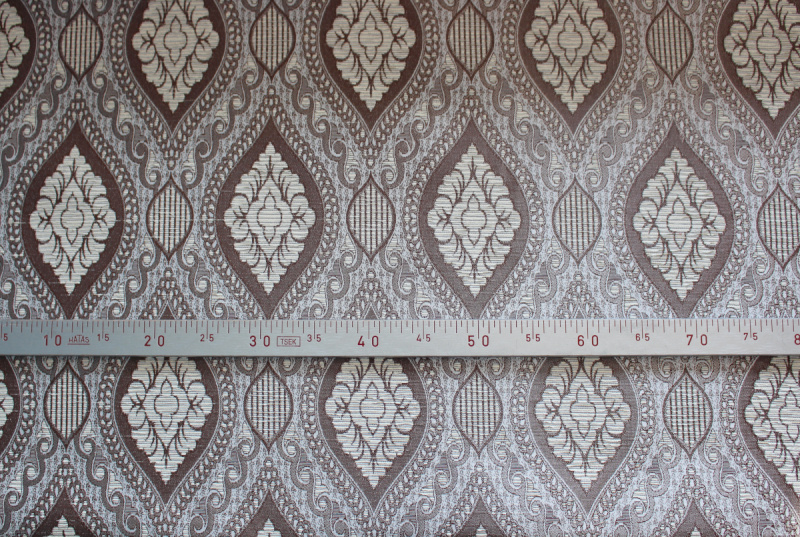 Dekorační/potahová gobelínová látka Tafta - krémovohnědá - 1036