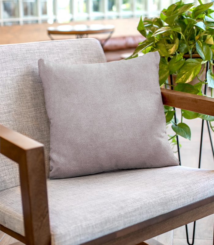 Ervi povlak na polštář dekorační šedý