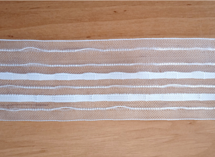 Řasící páska průhledná 60mm