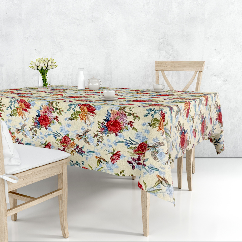 Ervi gobelínový ubrus na stůl čtvercový - Little Birds