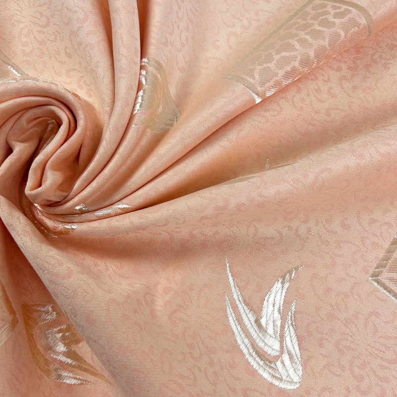 Dekorační látka Emma meruňková - šířka 160 cm, metráž