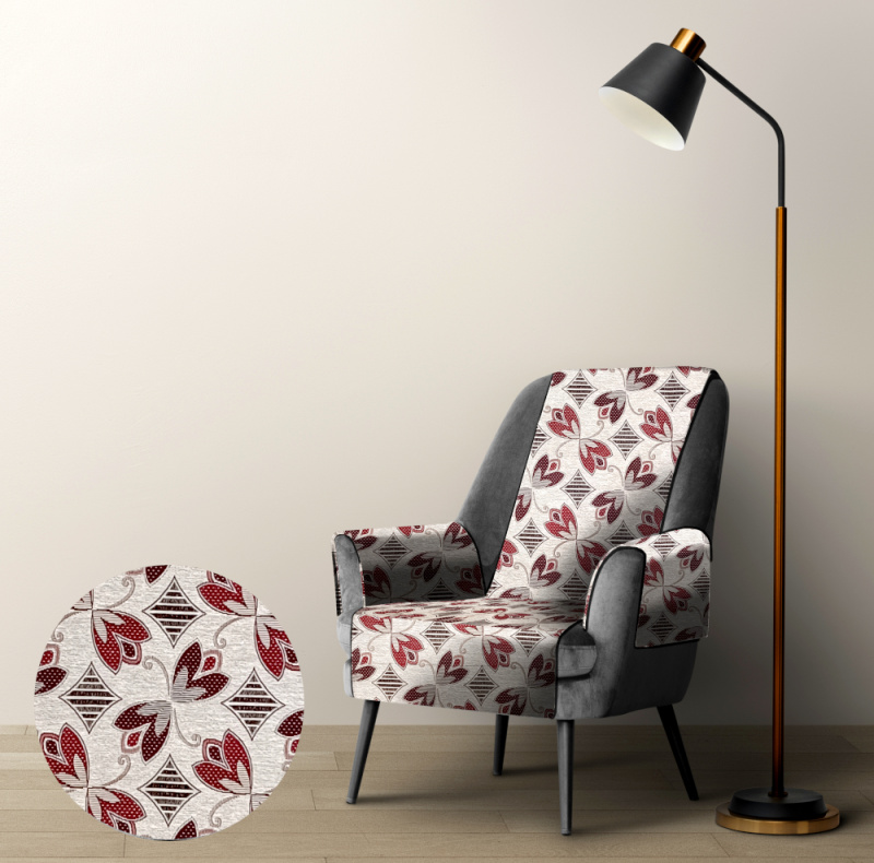 Ervi gobelínový přehoz na křeslo - Asetat 72