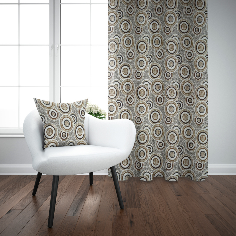 Ervi gobelínový termo závěs - Asetat - ovál - 1231-2