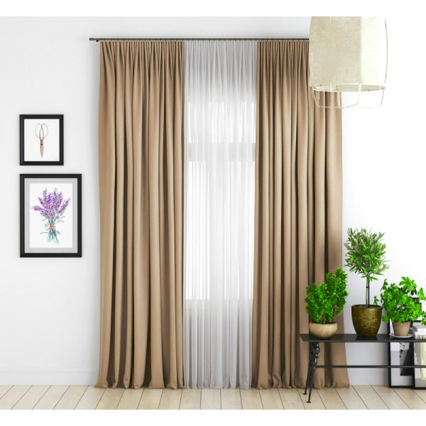 Ervi zatemňovací závěs  - béžový gold