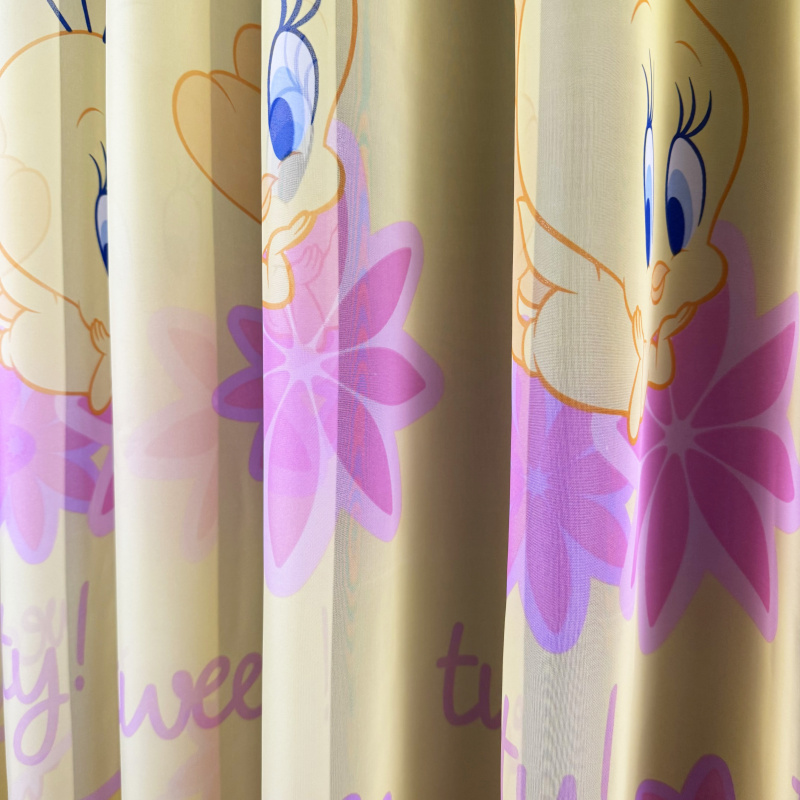 Ervi dětská voálová záclona Tweety, metráž