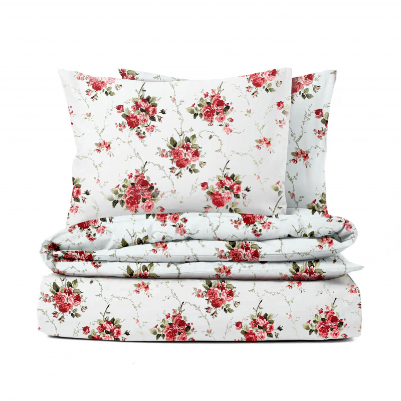 Ervi bavlněné povlečení - červené růže