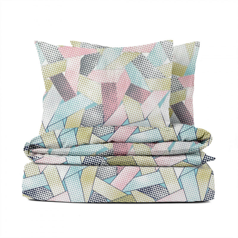 Ervi Bavlněné povlečení - geometrická abstrakce