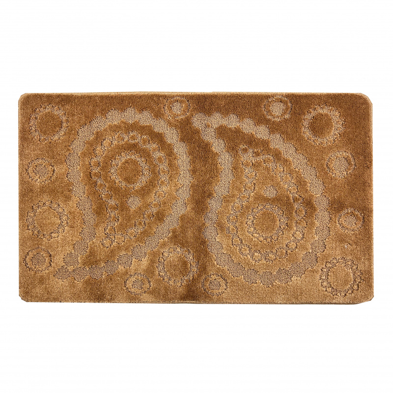 Koupelnová předložka PSL hnědá Comfort, 1 set 100x60 cm