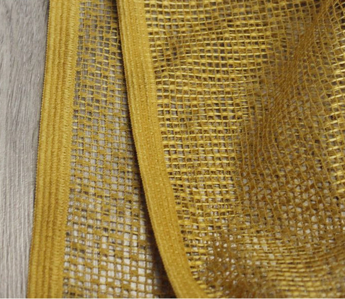 Záclona siťova 3000 hořčice, metráž