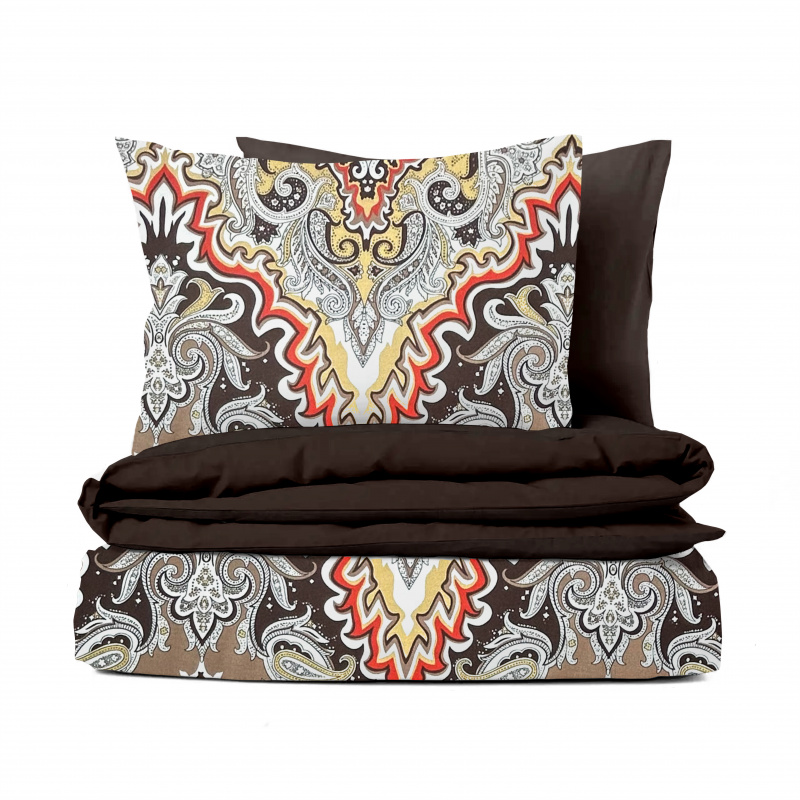 Ervi Bavlněné povlečení oboustranné - sny Šeherezády/hnědé