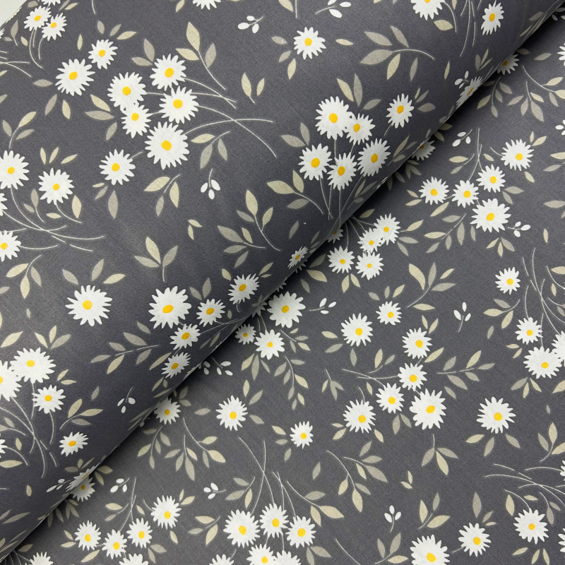 Ervi Bavlněné povlečení oboustranné - kytice sedmikrásek