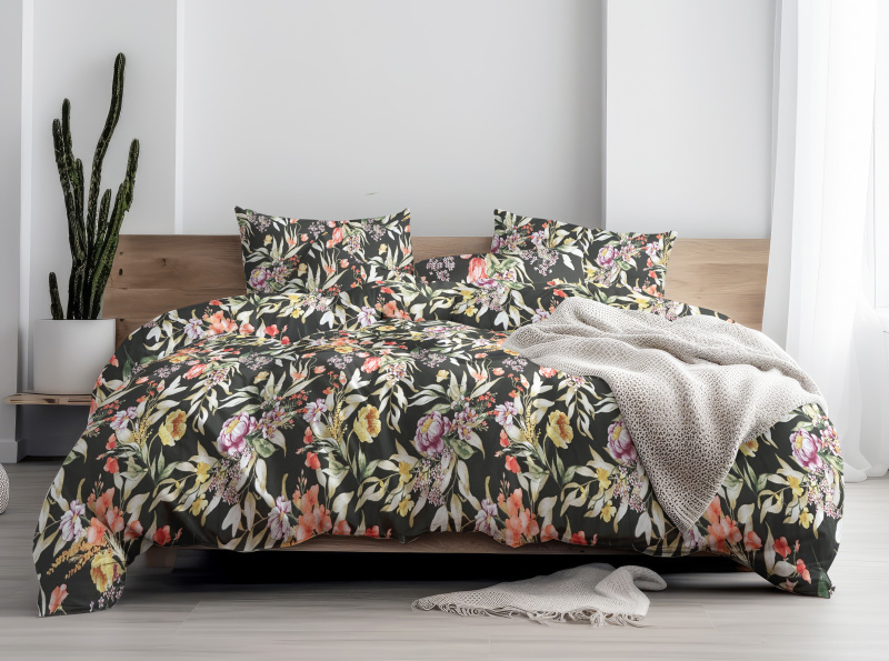 Ervi Bavlněné povlečení - Květinová elegance