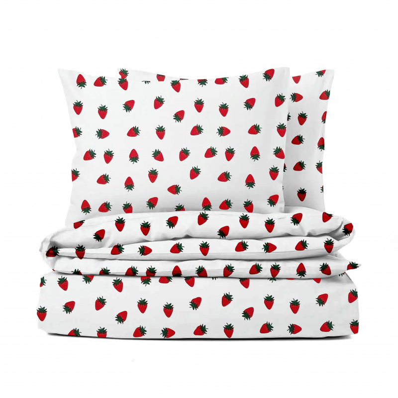 Ervi bavlněné povlečení - Jahodové pole