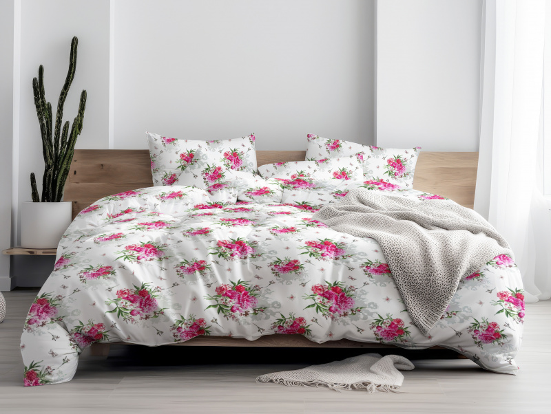 Ervi bavlněné povlečení - Pivoňkový rozkvět