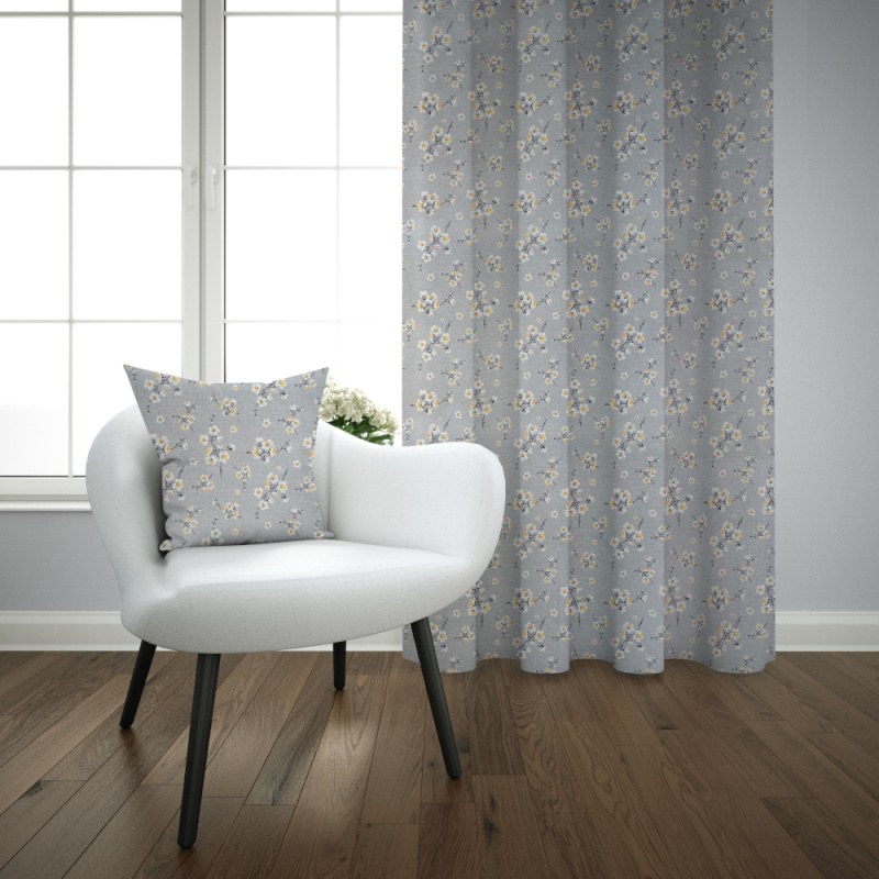 Ervi bavlněný závěs   - Třešňový květ