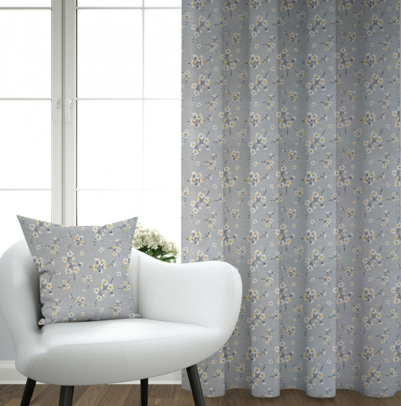 Ervi bavlněný závěs   - Třešňový květ