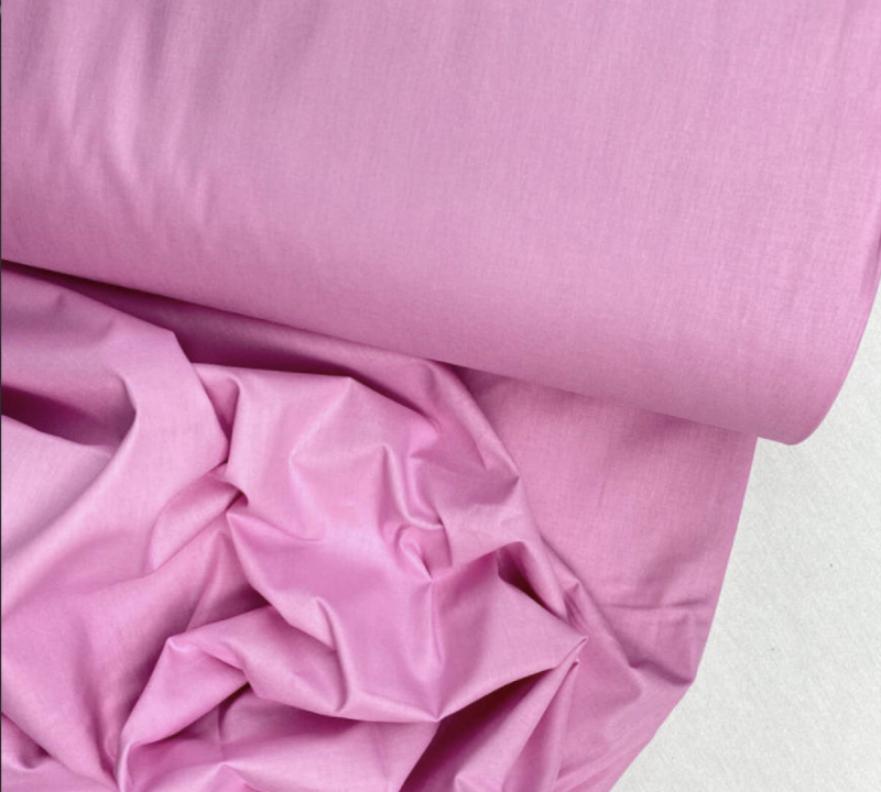 Ervi Bavlněná látka/plátno š.240 cm jednobarevná růžová (pink) č.172, metráž