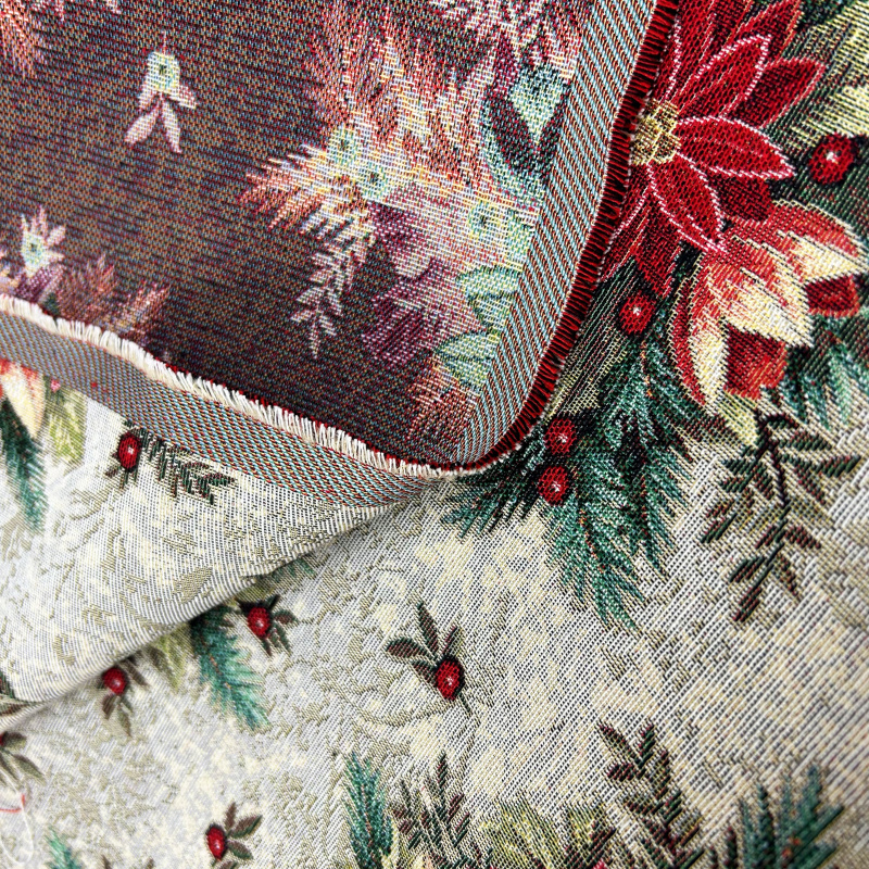 Ervi Gobelínové prostírání na stůl - Kouzlo vánočních květin