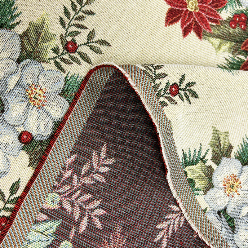 Ervi gobelínové prostírání na stůl - Kouzlo vánočních květin - kopie