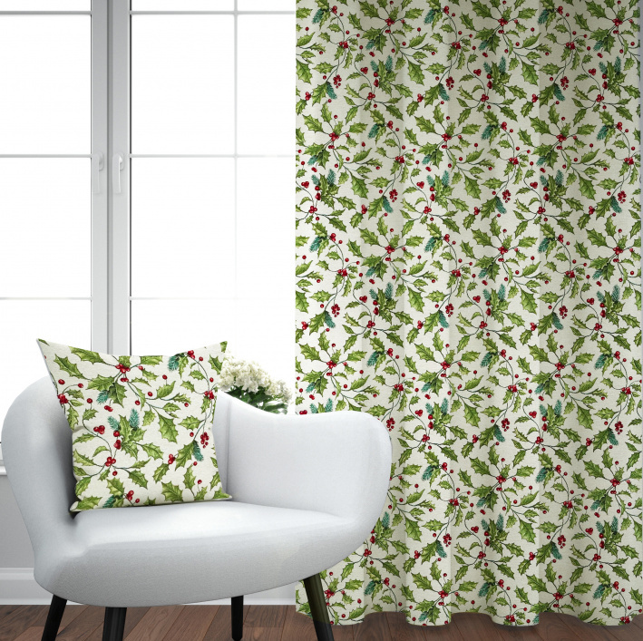 Ervi Gobelínový zatemňovací termo závěs - Cesmínový sen