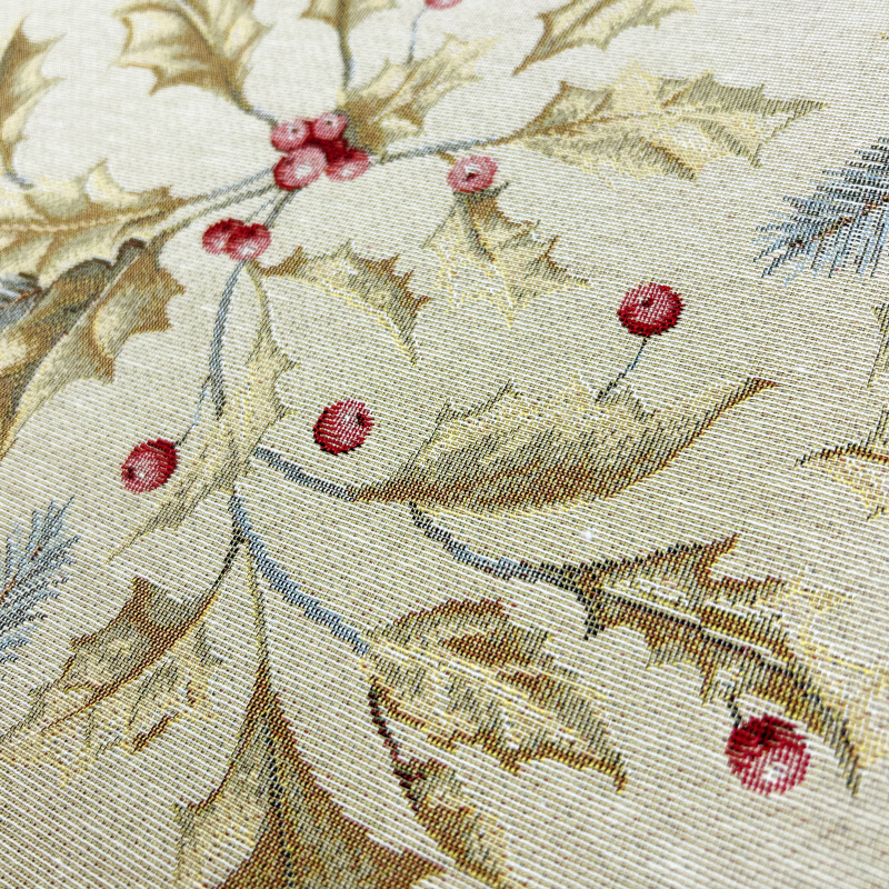 Ervi Gobelínový ubrus na stůl obdélníkový - Cesmínový sen 2