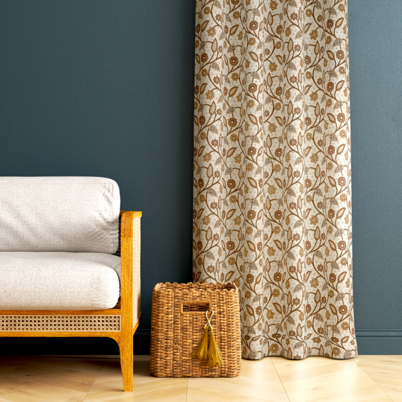 Ervi gobelínový termo závěs - Asetat kviti 301