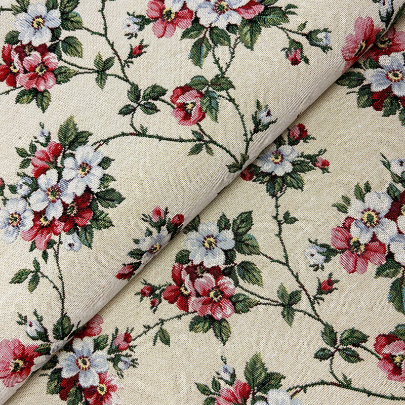 Dekorační/potahová Gobelínová látka šířka - 280cm - Květinová poezie