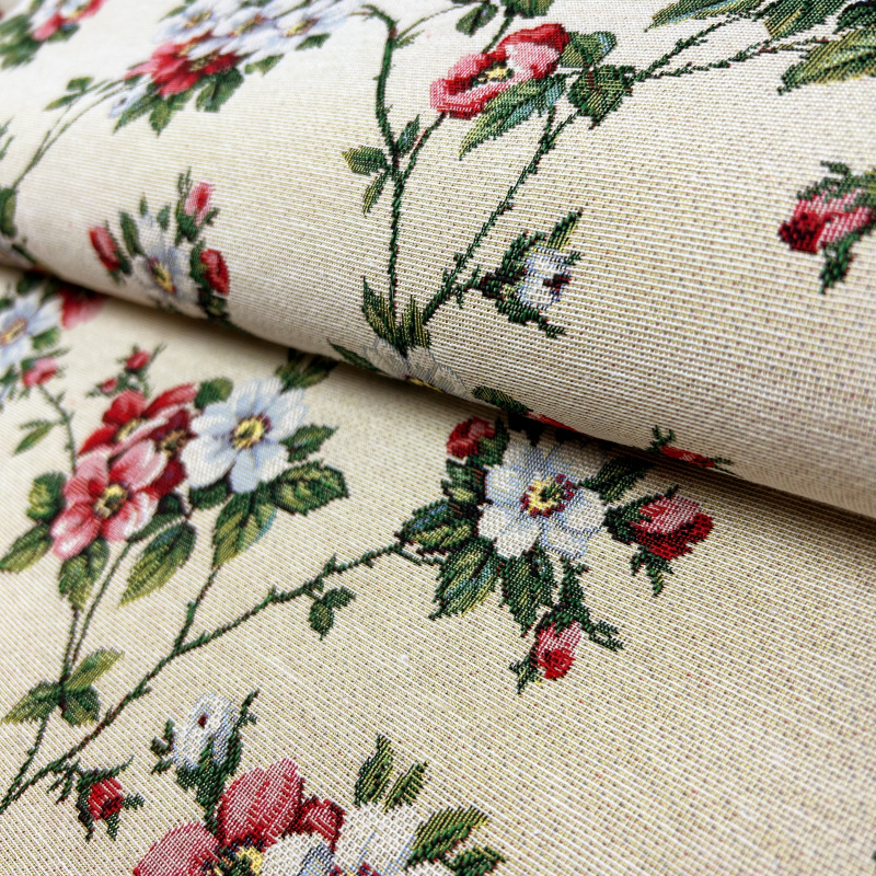 Ervi Gobelínový zatemňovací termo závěs - Cesmínový sen - kopie