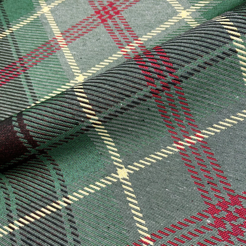 Ervi gobelínový  přehoz na sedačku/postel - Tradiční zelený tartan