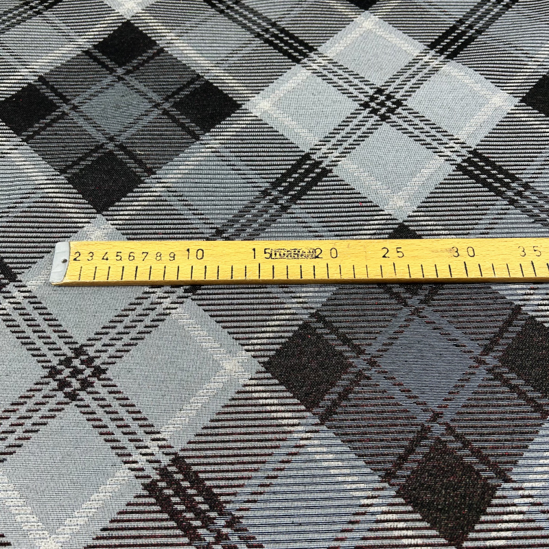 Ervi Gobelínový ubrus na stůl kulatý - Tradiční zelený tartan - kopie