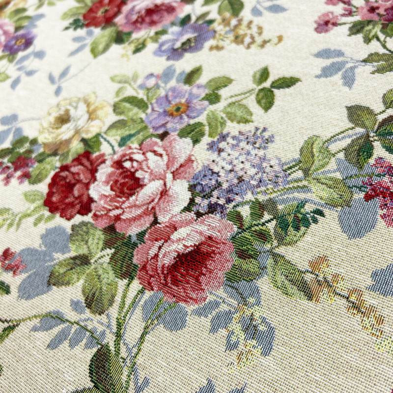 Ervi Gobelínové prostírání na stůl - Letní rozkvet na krémovém