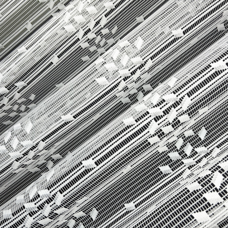 Ervi žakárová záclona bílá 560, metráž