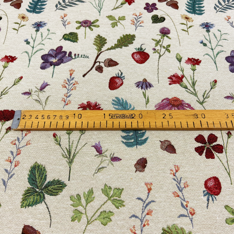 280cm Dekorační/potahová Gobelínová látka šířka - Lesní sen